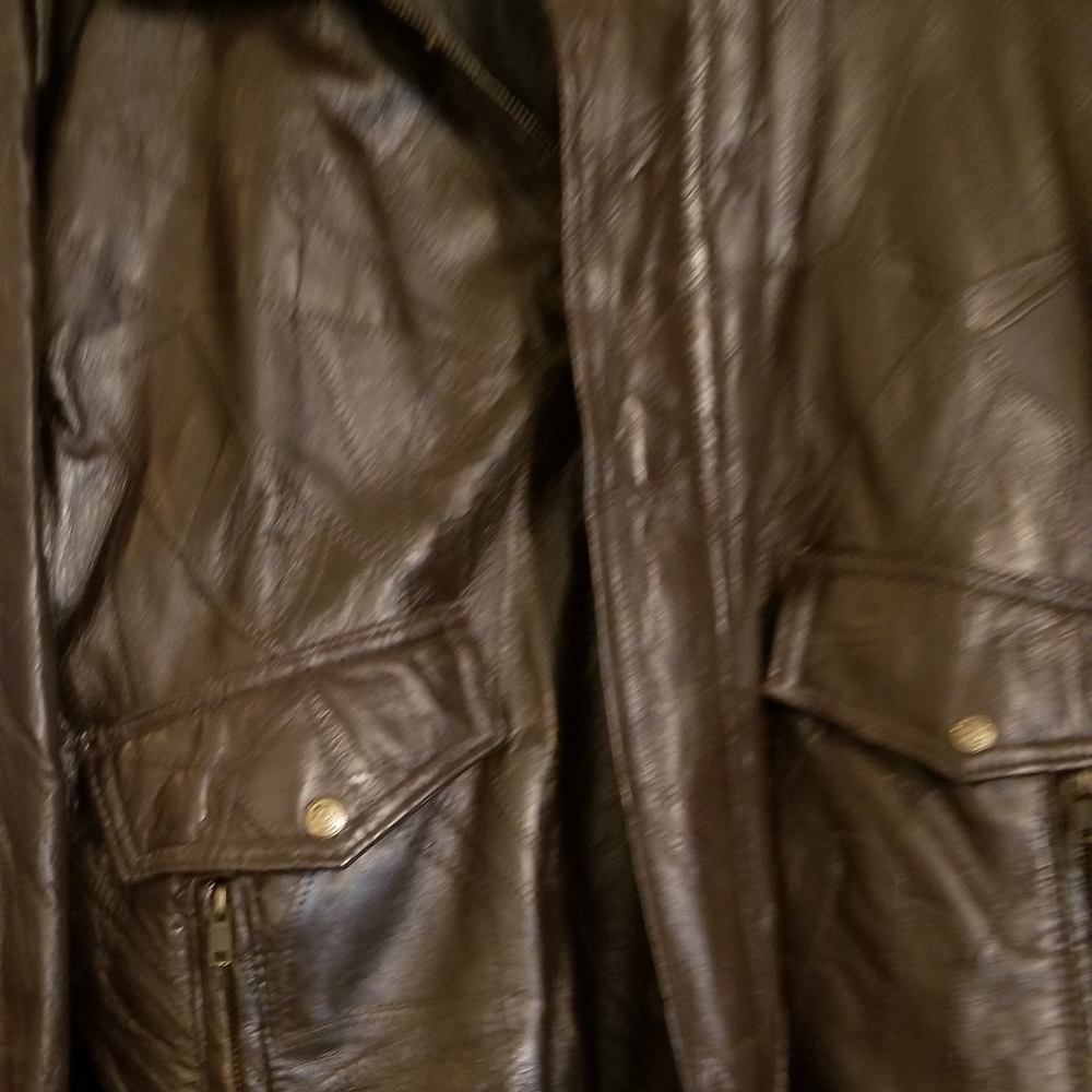 Leather jacket